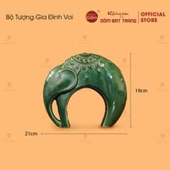 Bộ Tượng Gia Đình Voi