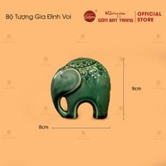 Bộ Tượng Gia Đình Voi