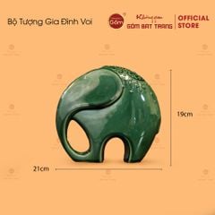 Bộ Tượng Gia Đình Voi