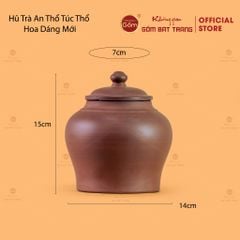 Hũ Trà An Thổ Túc Thổ Hoa Dáng Mới