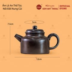 Ấm Lẻ An Thổ Túc Nồi Đất Nung Củi