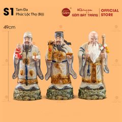 Tượng Tam Đa Phúc Lộc Thọ (Bộ)