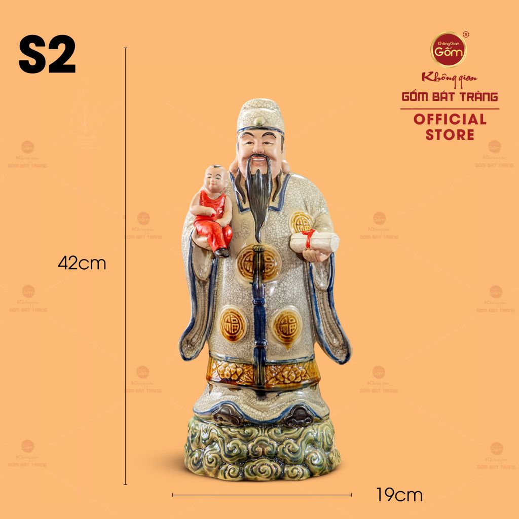 Tượng Tam Đa Phúc Lộc Thọ (Bộ)