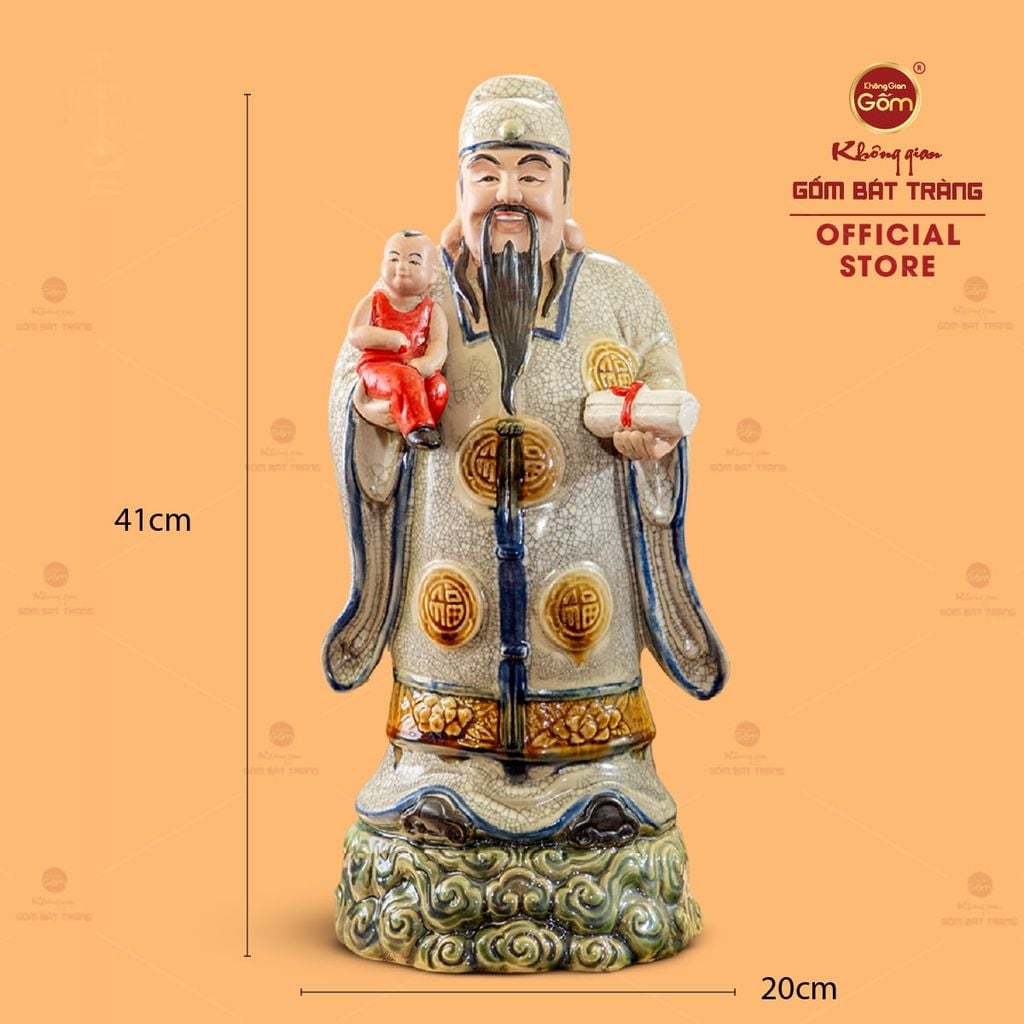 Tượng Tam Đa Phúc Lộc Thọ (Bộ)