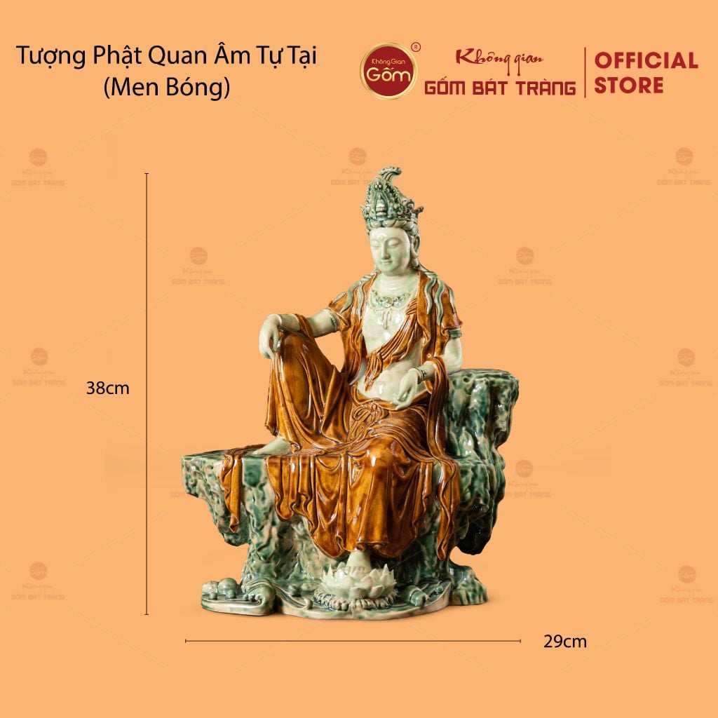 Tượng Quán Âm Tự Tại