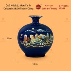 Quả Hút Lộc Men Màu Mã Đáo Thành Công Màu Vẽ Vàng