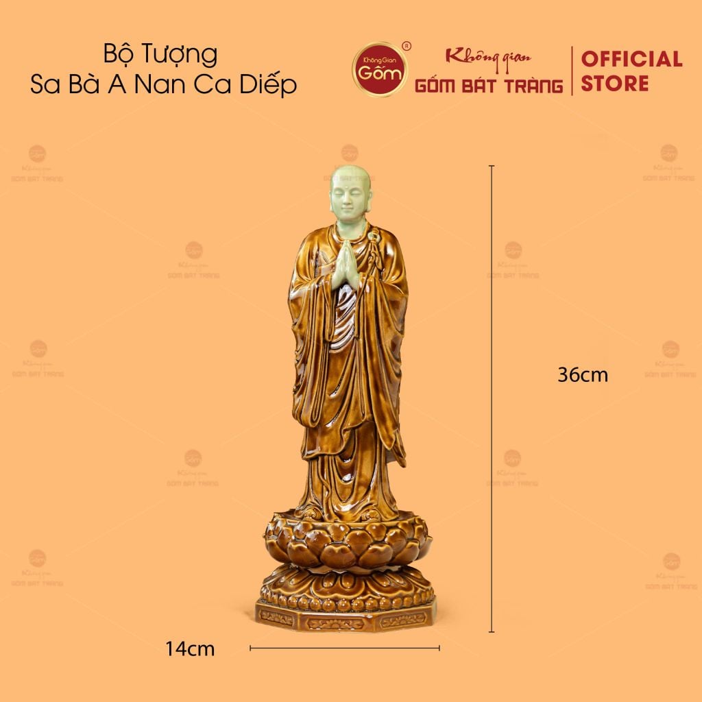 Bộ Tượng Sa Bà A Nan Ca Diếp