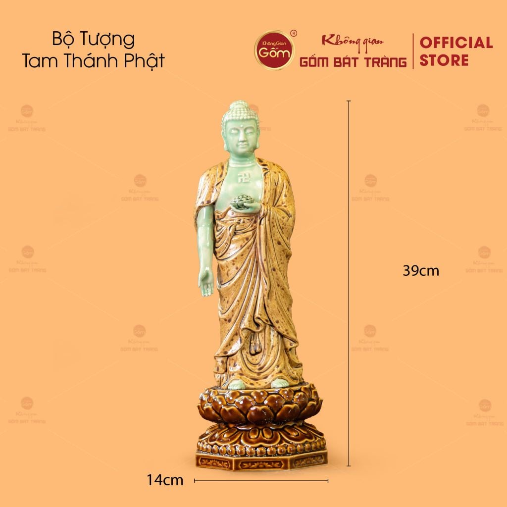 Bộ Tượng Tam Thánh Phật
