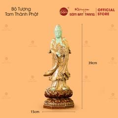 Bộ Tượng Tam Thánh Phật
