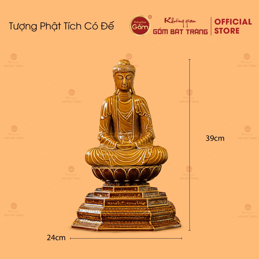 Tượng Phật Tích Có Đế