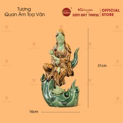 Tượng Quan Âm Toạ Vân