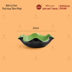 Bát Lá Sen Thả Hoa Tắm Phật