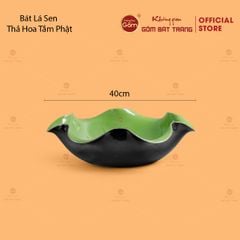 Bát Lá Sen Thả Hoa Tắm Phật