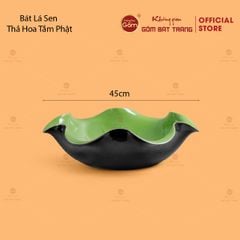 Bát Lá Sen Thả Hoa Tắm Phật