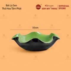 Bát Lá Sen Thả Hoa Tắm Phật