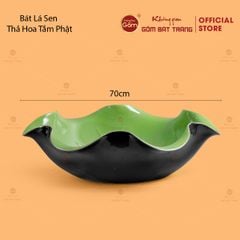 Bát Lá Sen Thả Hoa Tắm Phật