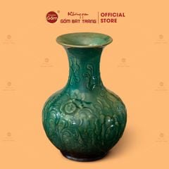 Lọ Củ Tỏi Hoa Sen, Hoa Phù Dung