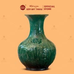 Lọ Củ Tỏi Hoa Sen, Hoa Phù Dung