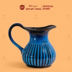 Lọ Hoa Dáng Bình Nước Men Hỏa Biến