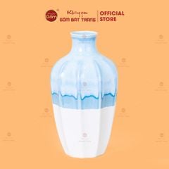 Lọ Hoa Dáng Chai Men Hỏa Biến