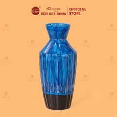 Lọ Hoa Dáng Kim Cương Men Hỏa Biến