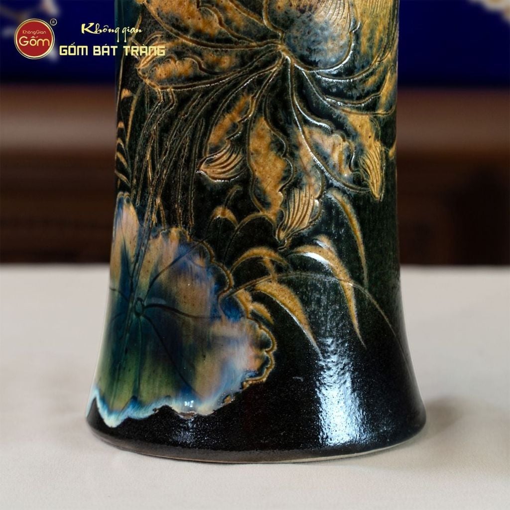Lọ Hoa Dáng Trúc Cao