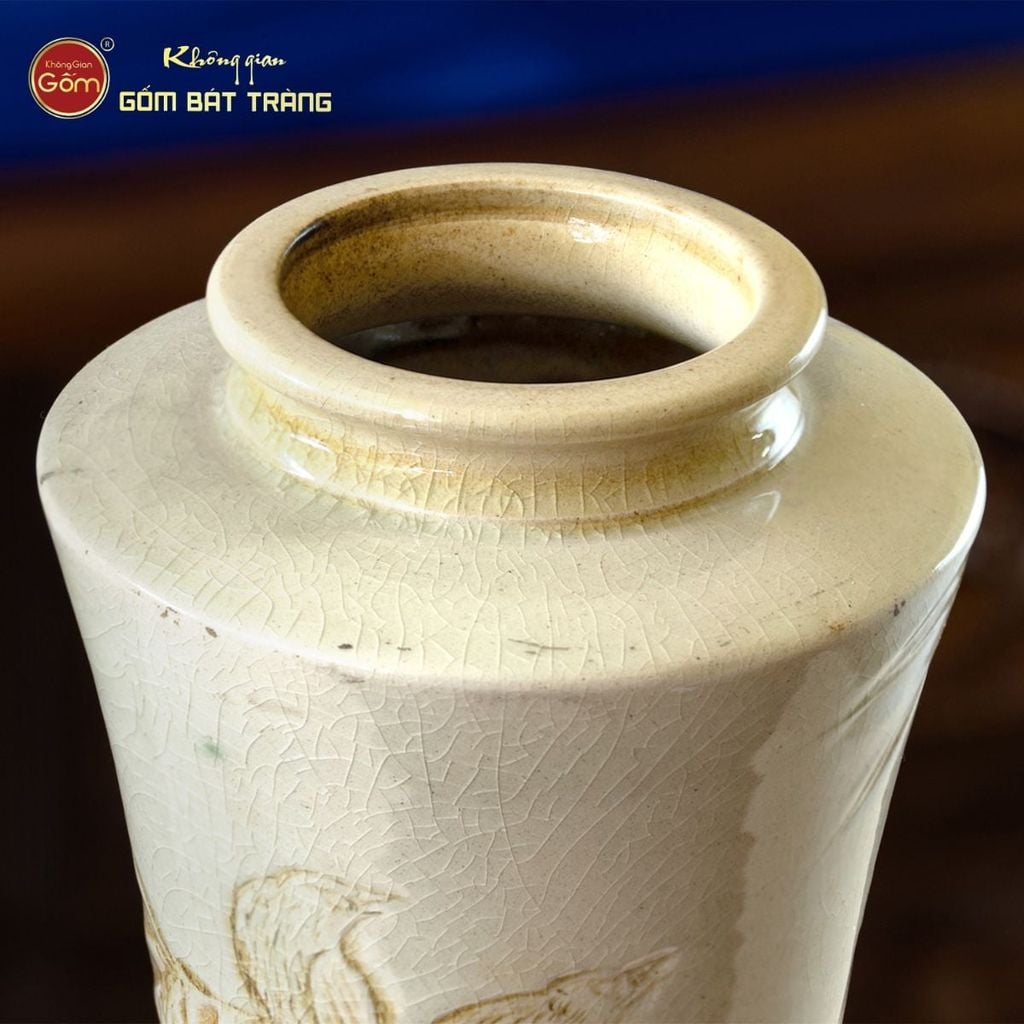 Lọ Hoa Dáng Trúc Cao