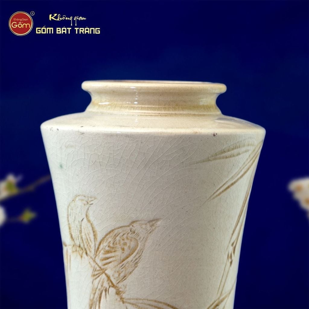 Lọ Hoa Dáng Trúc Cao