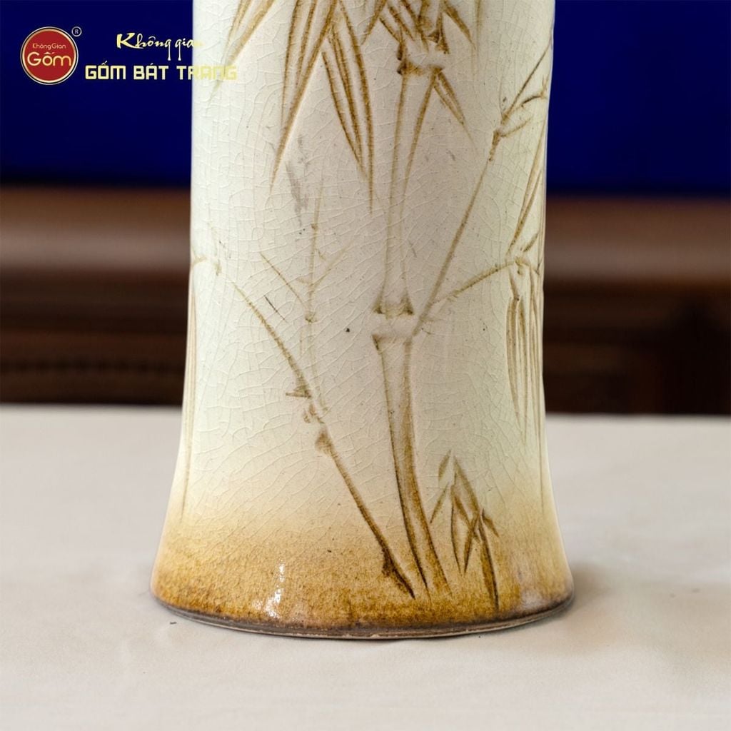 Lọ Hoa Dáng Trúc Cao