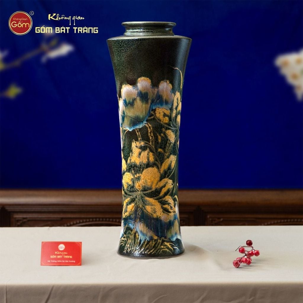 Lọ Hoa Dáng Trúc Cao