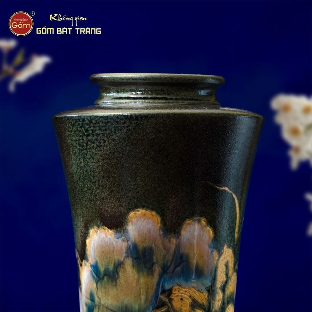 Lọ Hoa Dáng Trúc Cao