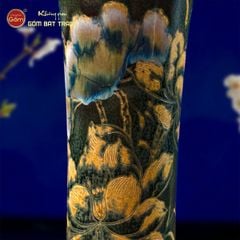 Lọ Hoa Dáng Trúc Cao