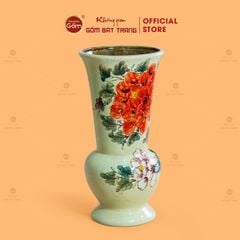 Lọ Hoa Đáy Bầu Miệng Loe