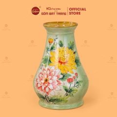 Lọ Hoa Đáy To Vẽ Hoa