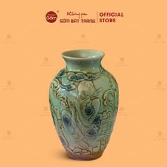 Lọ Hoa Phù Dung Cô Gái