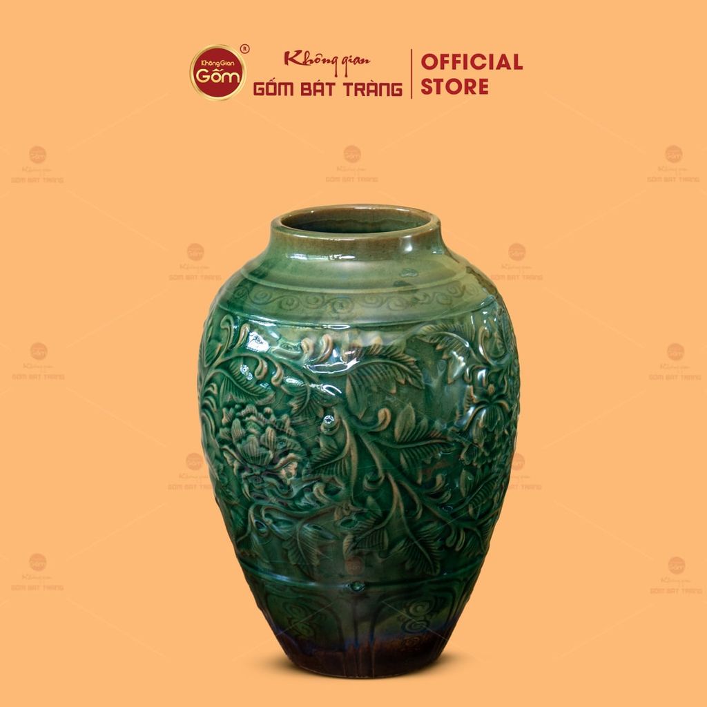 Lọ Hoa Phù Dung Cô Gái