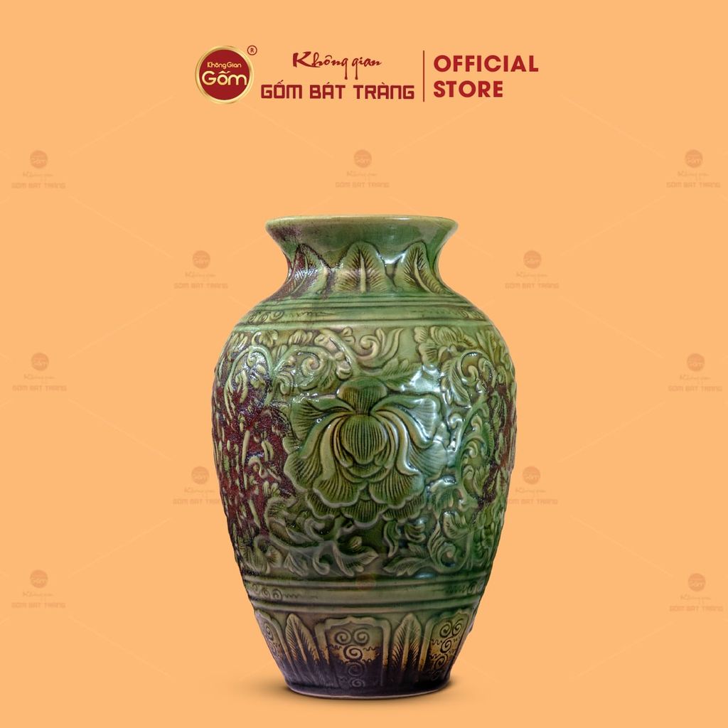 Lọ Hoa Phù Dung Cô Gái