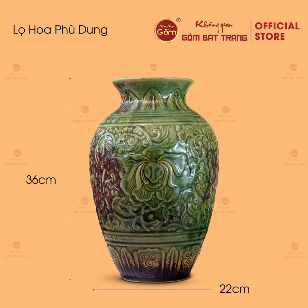 Lọ Hoa Phù Dung Cô Gái