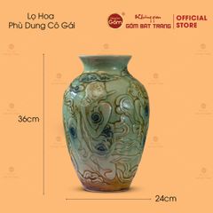Lọ Hoa Phù Dung Cô Gái