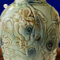 Lọ Hoa Phù Dung Cô Gái