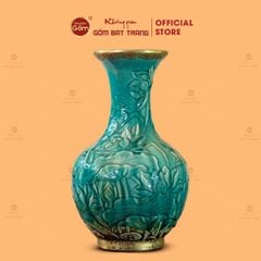 Lọ Tỏi Xanh Lục Bảo Bọc Đồng