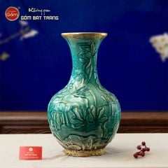 Lọ Tỏi Xanh Lục Bảo Bọc Đồng