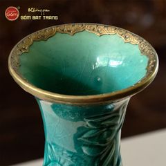 Lọ Tỏi Xanh Lục Bảo Bọc Đồng