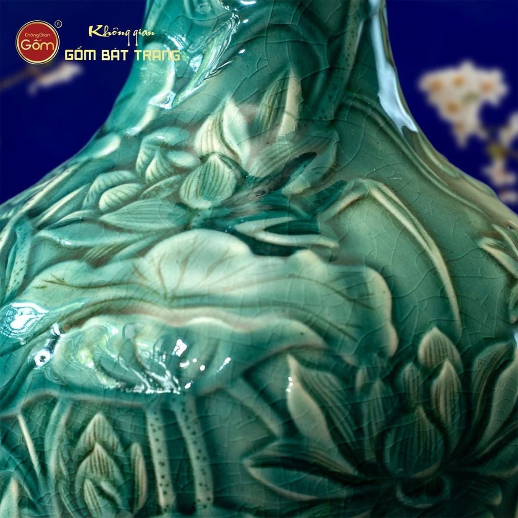 Lọ Tỏi Xanh Lục Bảo Bọc Đồng