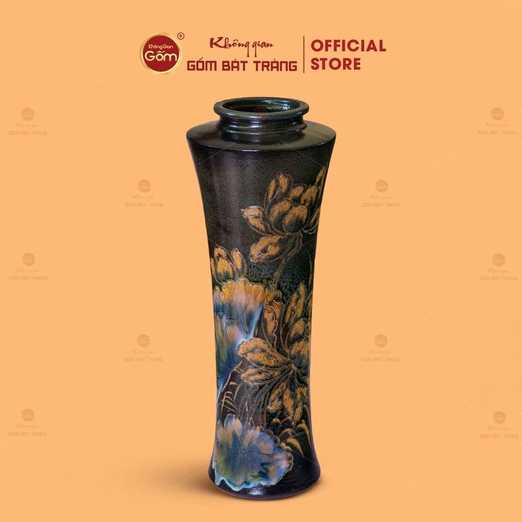 Lọ Hoa Dáng Trúc Cao