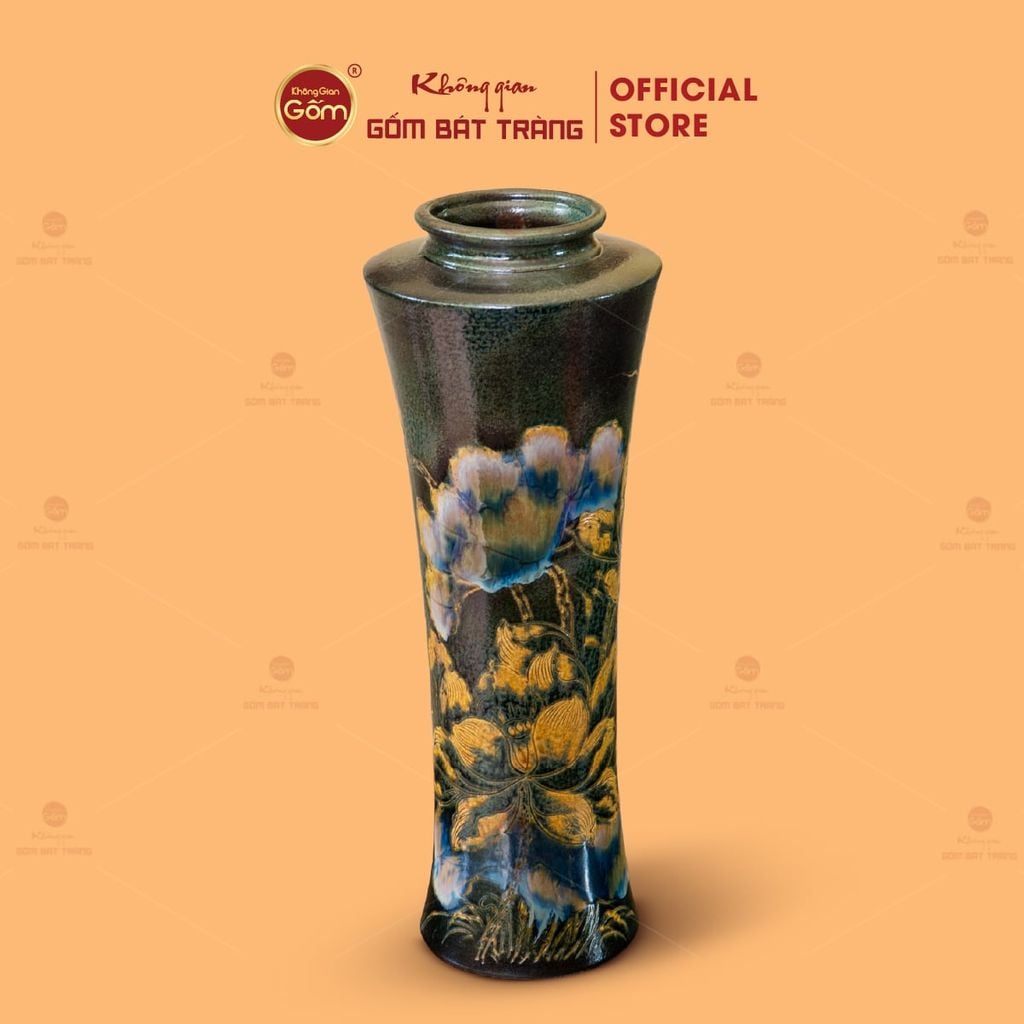 Lọ Hoa Dáng Trúc Cao
