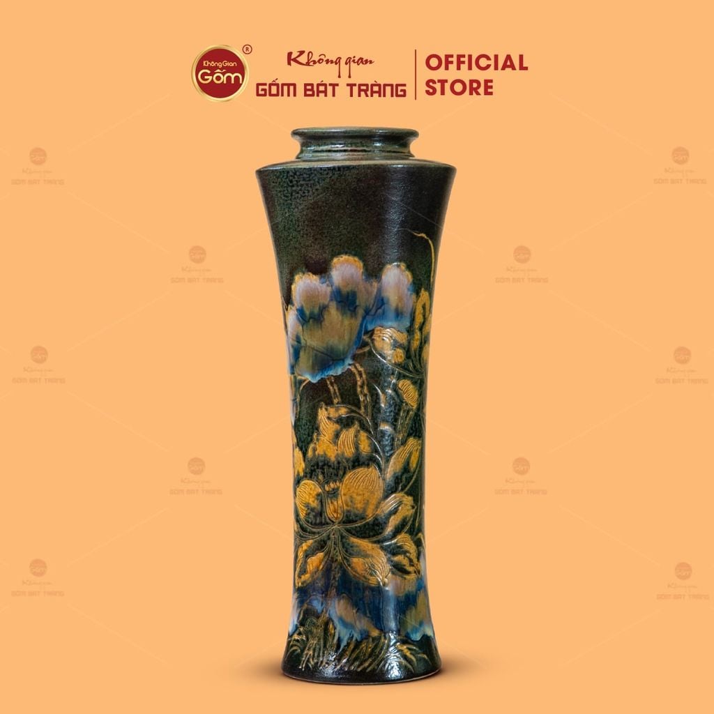 Lọ Hoa Dáng Trúc Cao