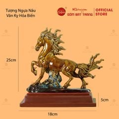 Tượng Ngựa Lam Vân Kỵ Hỏa Biến