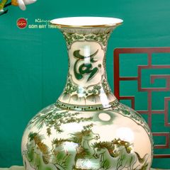 Tỏi Bình Tài Lộc Mã Đáo Thành Công Thuận Buồm Xuôi Gió Huỳnh Bảo Vẽ Vàng