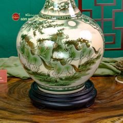 Tỏi Bình Tài Lộc Mã Đáo Thành Công Thuận Buồm Xuôi Gió Huỳnh Bảo Vẽ Vàng